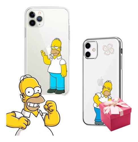 Funda Homero Simpson Para Iphone11 Xr Iphone11 Pro iPhone SE