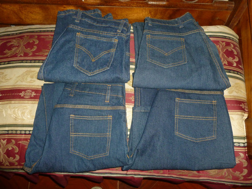 Blue Jeans Triple Costura Para Damas Tipo Strech.