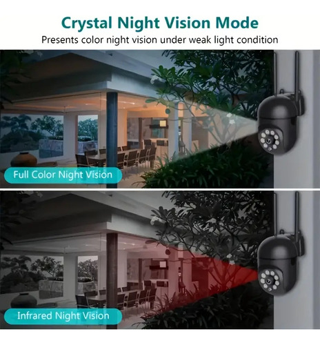 Cámara Exterior 5g Hd 1080p Wifi Ip Ptz Infrarrojos 360º