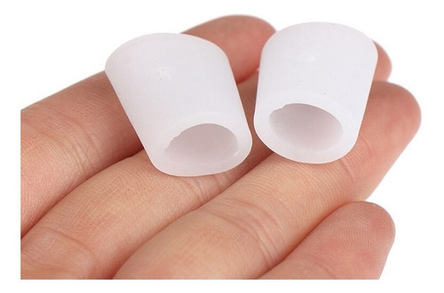 Imagem 9 de 9 de Anel Flexível Tubo Anti Bolhas Dedo Dor Dedeira Pé Joanete