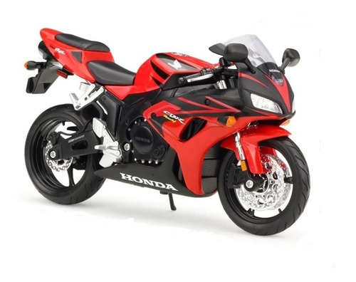 Moto Honda Cbr 1000rr Escala 1/12 Para Armar Color Rojo