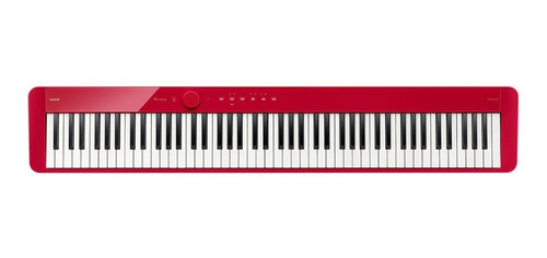 Piano Digital Casio Px-s1100 88 Teclas Sensitivo + Funda Color Rojo