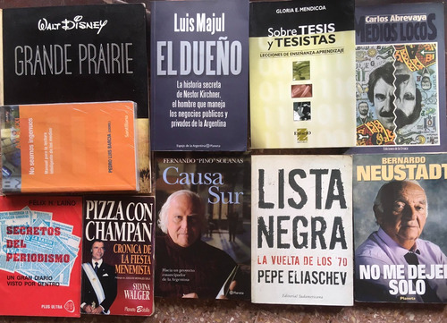 Lote De Libros. Periodismo, Investigacion.