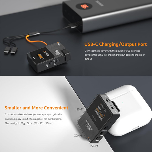 Boomx-d Pro - Sistema De Micrófono Inalámbrico Lavalier Con