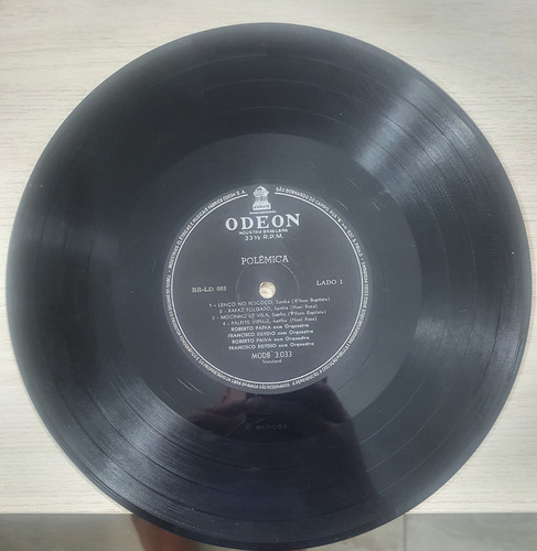 Lp 10 Pol - Polêmica Noel Rosa Wilson Batista Odeon