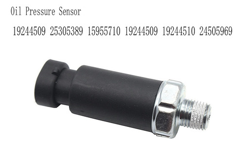 19244509 25305389 Sensor De Presión De Aceite Para Chevy Cam