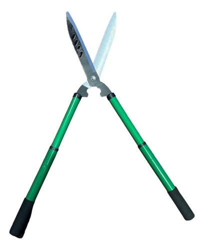 Tijera Corta Pasto Mango Telescópico Ajustable Verde 55-72cm