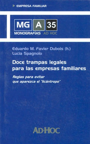 Libro Doce Trampas Legales Para Las Empresas Famili Original