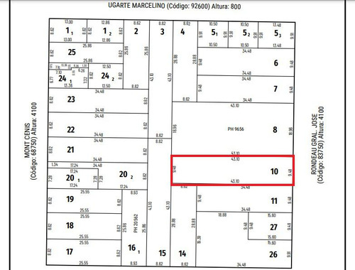 Venta/permuta- Terreno - Ideal Constructoras - La Florida, Rosario