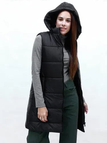 Chalecos largos para mujer new arrivals