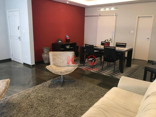 Imagem 3 de 20 de Apartamento Com 3 Dormitórios À Venda, 179 M² Por R$ 850.000,00 - Boqueirão - Santos/sp - Ap10724
