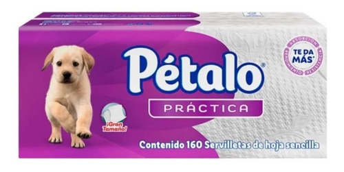 Servilleta Pétalo Práctica 4pzas