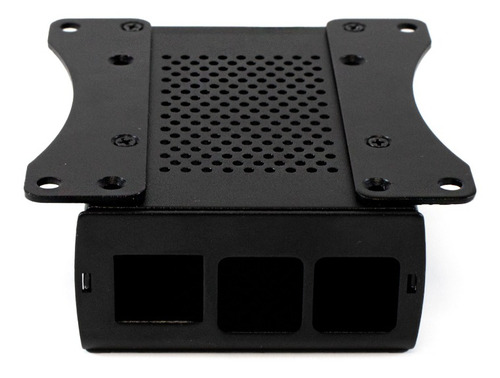 Carcasa De Aluminio Con Ventilador Para Raspberry Pi 4b