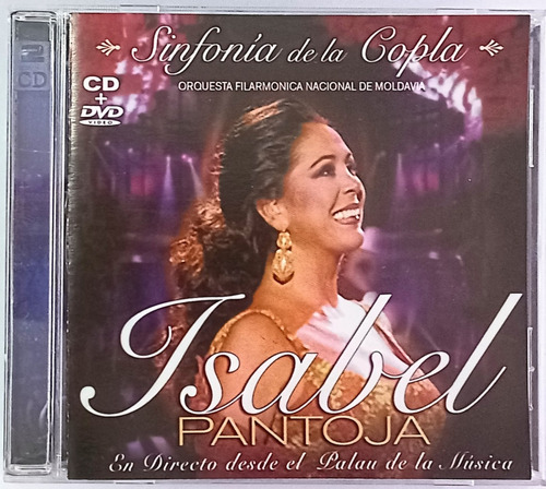 Isabel Pantoja Cd + Dvd En Vivo Impecable Igual A Nuev0 