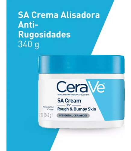 Crema Hidratante Cerave Para Piel Seca A Muy Seca Elfleaf 340g