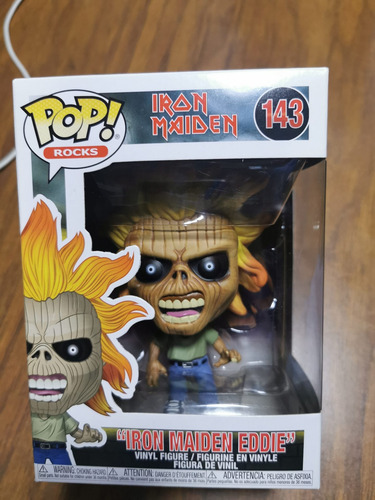Funko Pop Iron Maiden Eddie (Usado)