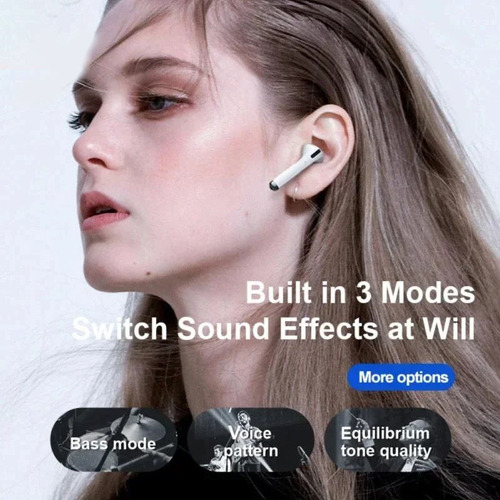 Fones De Ouvido Bluetooth Power Display Touch Control Com Mi