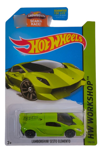 Hot Wheels Lamborghini Sesto Elemento Verde 2013 Hw Workshop