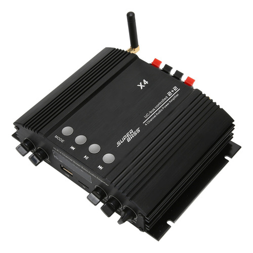 Amplificador De Bocina Estéreo Hifi De 4 Canales, Sin Disto