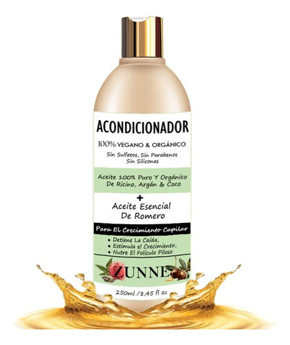 Acondicionador Anticaída/crecimiento Cabello/vegano/orgánico