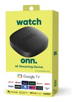 Comprar Watch Onn Google Tv 4k Streaming Box Modelo Nuevo