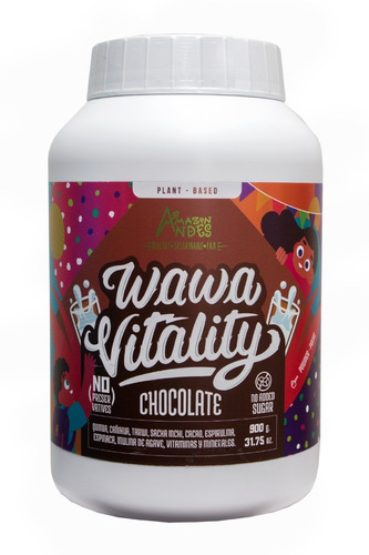 Wawa Vitality Chocolate (900 G  31.75 Oz) 