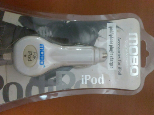 Cargador iPod Para Carro Marca Mobo Oferta