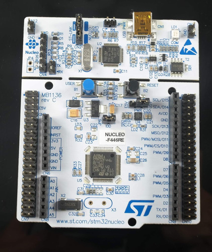 Stm32 Nucleo Development Board With Stm32f446re Mcu Nucle...
