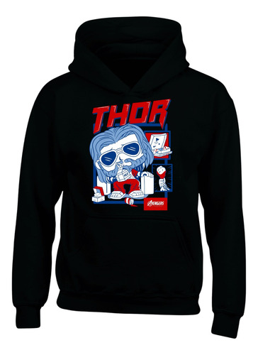 Buzo Capota Thor Hoodies Saco Black Series