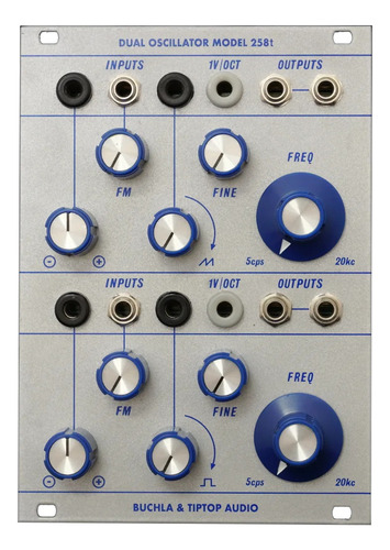 Tip Top Audio Buchla Series 258t Dual Oscillator Eurorack