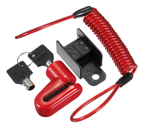 Y Scooter Pack Brake Lock, Almacenamiento De Discos