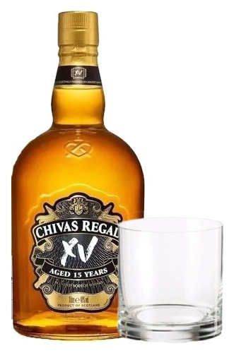 Whisky Escoces Chivas Regal Xv + Obsequio 