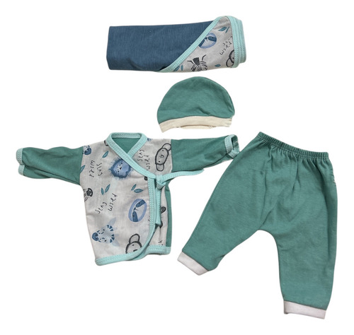 Ropita Para Bebote Mediano ( 36 Cm Reales)  Set 4 Piezas Varoncito