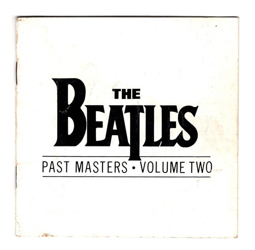 Fo Beatles Past Masters Cd Volume 2 Usa Ricewithduck