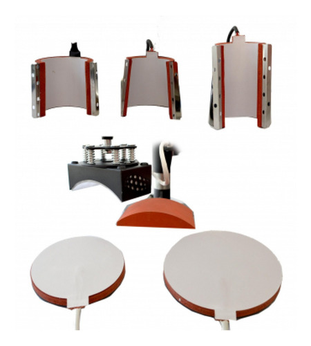 Imagen 3 de 3 de Plancha TLP 9 en 1 29x38 negra 110V