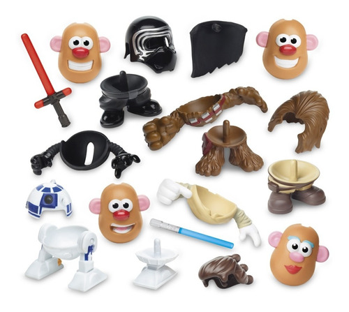 Imagen 3 de 5 de Playskool Sr. Cara De Papa Multi Pack Mini Star Wars Hasbro