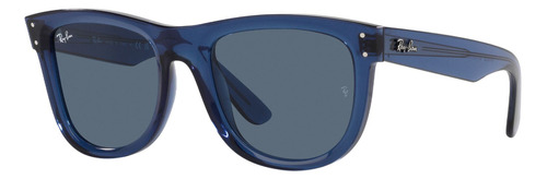 Óculos de sol Wayfarer Reverse em azul marinho Ray-ban Blue - M