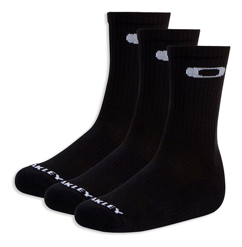 Meias Oakley Crew Sock Pack 3