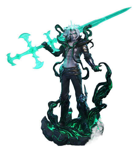 Figure Do Viego Com Pintura - League Of Legends