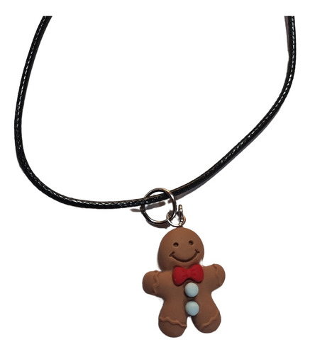 Collar/regalo/galleta De Gengibre/navidad/niño/niñas/mujer.