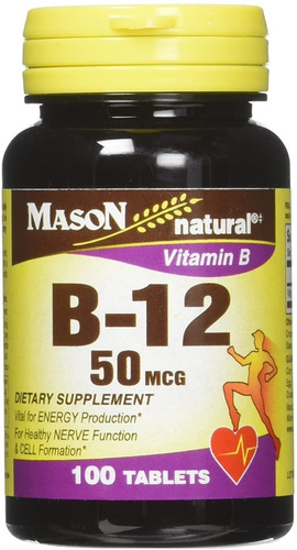 Vitamina B12 50 Mcg - Mason 