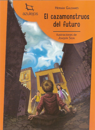 El Cazamonstruos Del Futuro - Azulejos Naranja