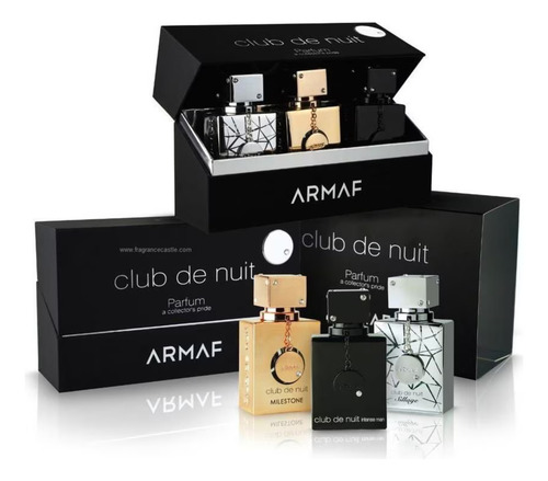 Armaf Club De Nuit Intense 30ml+sillage 30ml+milestone 30ml