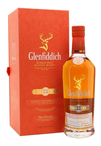 Whisky Glenfiddich Gran Reserva 21 Años 750 Ml