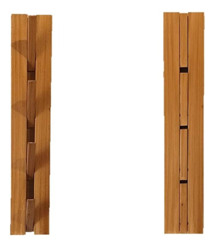 Perchero De Pared Madera Rebatible Nórdico 60cm 4 Ganchos