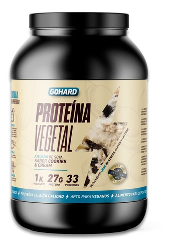 Proteina Vegetal Gohard - Cookies And Cream