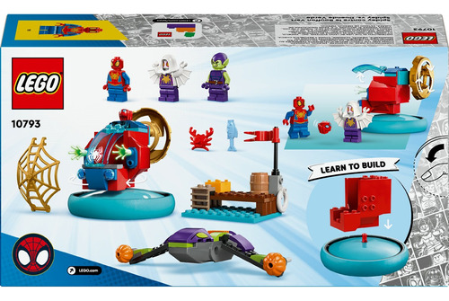 Lego 4+ Spidey Vs. Duende Verde Set De Vehículos De Juguete