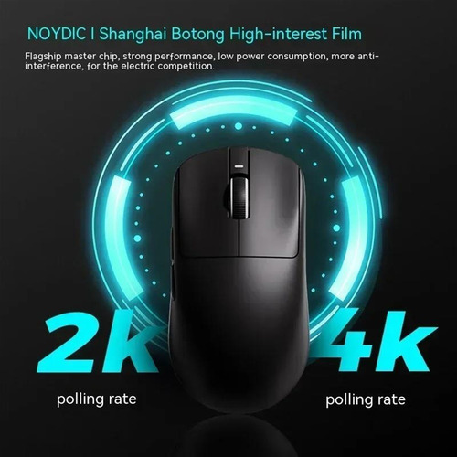 Ratón Inalámbrico Para Juegos Recargable Tipo C De 4khz