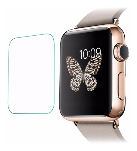 Mica Protector De Cristal Caratulas Apple Iwatch, 38/42mm