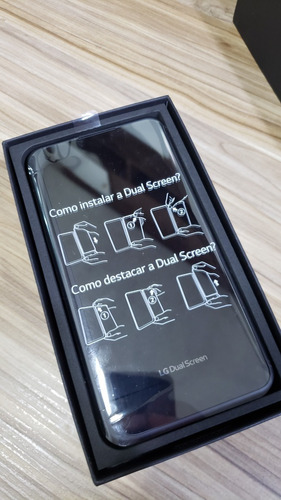 Smartphone LG G8x Thinq 128gb Preto Octa-core - Tela Dupla